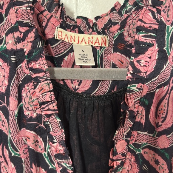 Banjanan Black Sultans Vine Bourbon Dress - Small - Picture 4 of 5